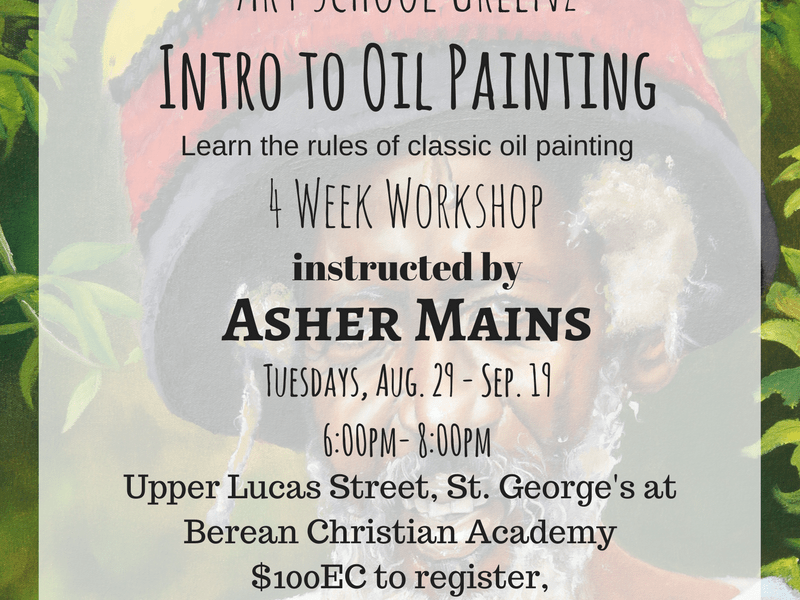 Finished: Aug. 29th: Intro to Oil&nbsp;Painting