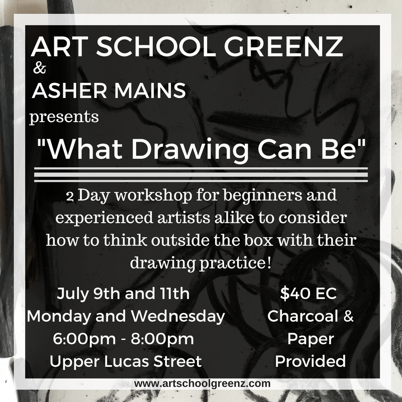 Completed: July 9th and 11th “What Drawing Can&nbsp;Be”