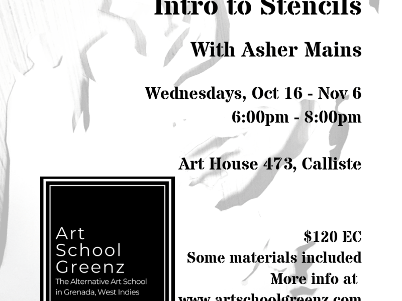 Intro to Stencils: Oct 16 – Nov&nbsp;6