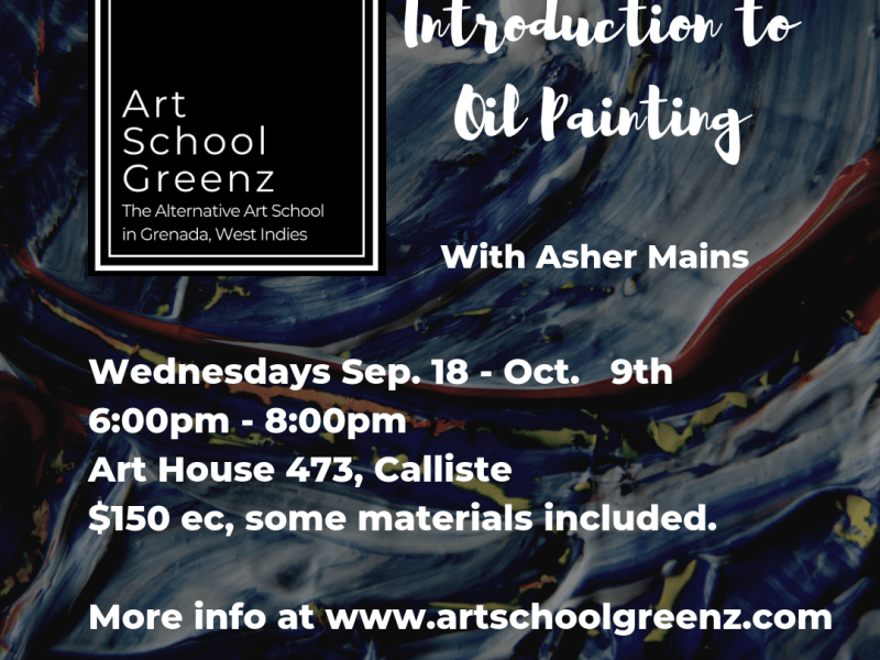 Introduction to Oil Painting: Sep&nbsp;18th